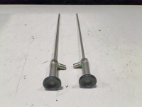 LOT OF (2) KARL STORZ HOPKINS (REF# 26046 AA) 0 DEGREE RIGID SCOPES (AUTOCLAVABLE)