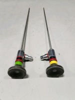 LOT OF (2) R.WOLF (REF# 8654.402) 25 DEGREE RIGID SCOPES (AUTOCLAVABLE)