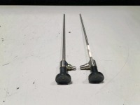 CONMED M3-12A GOLD 12 DEGREE LOT OF (2) CONMED (REF# HD5500) 0 DEGREE RIGID SCOPES (AUTOCLAVABLE)