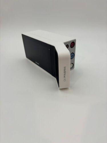 Refurbished Philips X3 Transport Monitor with Rev M Software and NIBP, Masimo SpO2, ECG, TEMP and IBP - 6 month warranty