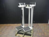 LOT OF SECA AND DETECTO PATIENT SCALES (QTY 4)