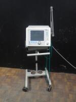 RESPIRONICS BIPAP VISION VENTILATOR ON ROLLING STAND