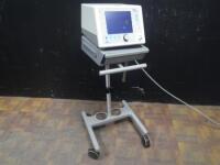 RESPIRONICS BIPAP VISION VENTILATOR ON ROLLING STAND