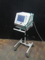 RESPIRONICS BIPAP VISION VENTILATOR ON ROLLING STAND