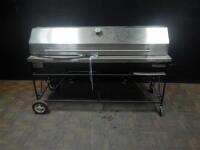 LAZY MAN A4CC CHARCOAL TYPE GAS BROILER