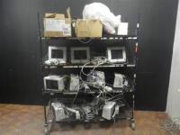 LOT OF SPACE LABS PATIENT MONITORS, MODULES, ETC.