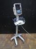 DATASCOPE ACCUTORR 5 VITAL SIGN MONITOR ON ROLLING STAND