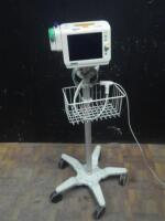 PHILIPS SURE SIGNS VS3 VITAL SIGN MONITOR ON ROLLING STAND