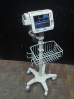 PHILIPS SURE SIGNS VS3 VITAL SIGN MONITOR ON ROLLING STAND