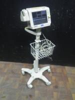 PHILIPS SURE SIGNS VS3 VITAL SIGN MONITOR ON ROLLING STAND