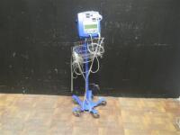 GE PRO 300 VITAL SIGN MONITOR ON ROLLING STAND