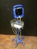 GE PROCARE 300 VITAL SIGN MONITOR ON ROLLING STAND