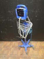 GE PROCARE 100 VITAL SIGN MONITOR ON ROLLING STAND