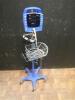 GE PROCARE 100 VITAL SIGN MONITOR ON ROLLING STAND