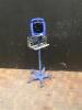 GE PROCARE VITAL SIGN MONITOR ON ROLLING STAND