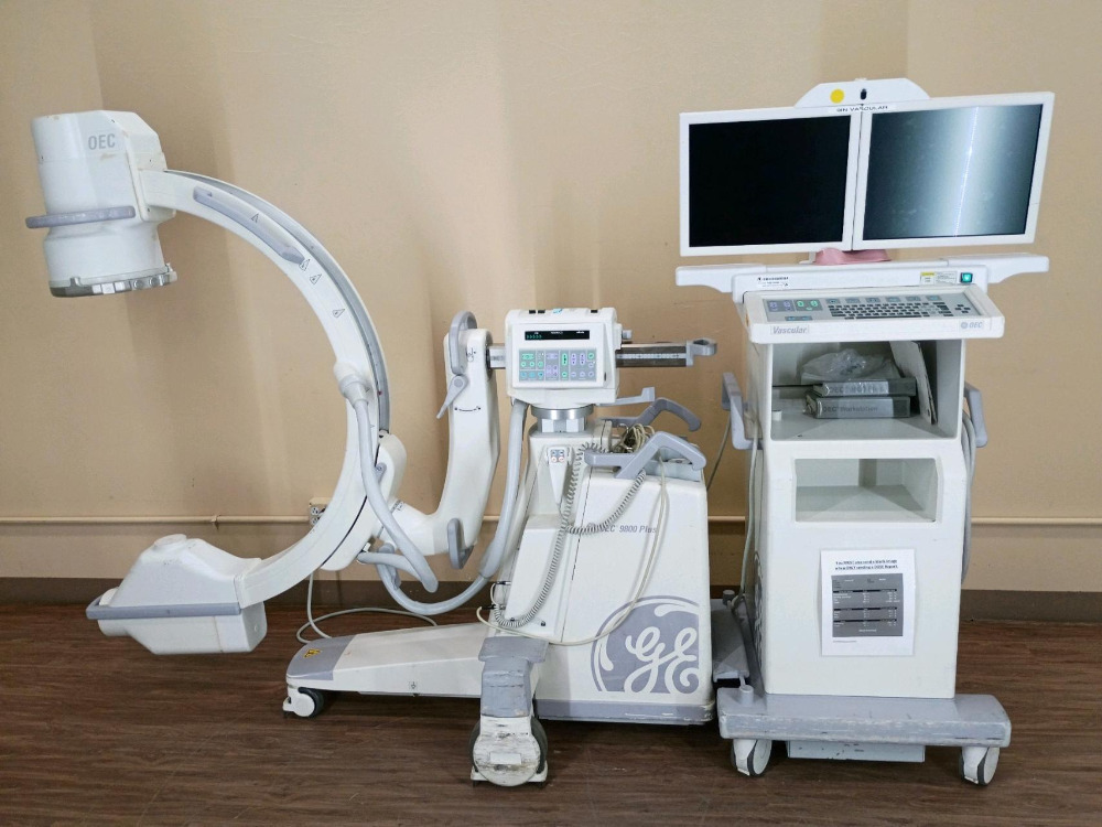 Hand Control Ray GE OEC 9800 PLUS C-ARM SYSTEM WITH VASCULAR SOFTWARE, 9 INCH II, 1K X ...