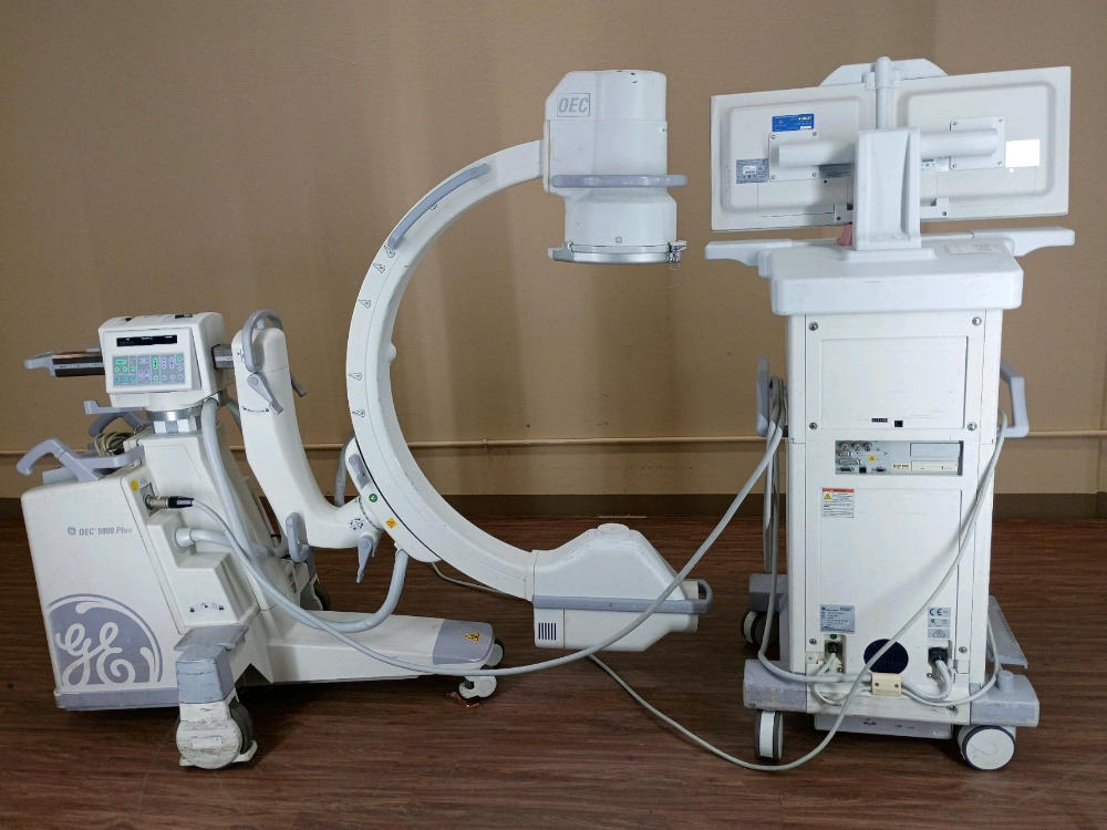 GE OEC 9800 PLUS C-ARM SYSTEM WITH VASCULAR SOFTWARE, 9 INCH II, 1K X ...