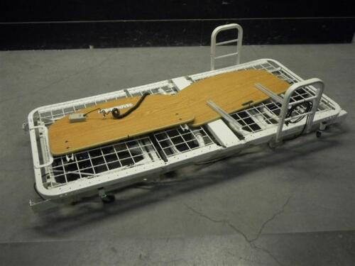 JOERNS EASY CARE 2004 MODEL B675 HOSPITAL BED WITH HEAD AND FOOT BOARDS