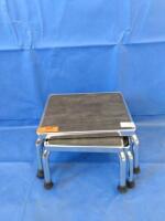 LOT OF 2 SURGICAL STEP STOOL