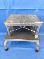 LOT OF 2 SURGICAL STEP STOOL