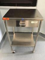 PEDIGO 1 DRAWER, 2 SHELF UTILITY CART