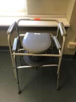 MEDLINE LOT OF 2 BEDSIDE COMMODES