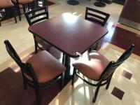 DINING TABLE WITH 4 CHAIRS