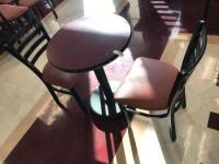 DINING TABLE WITH 2 CHAIRS