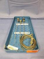 STORZ RESECTOSCOPE SET TO INCLUDE: STORZ 27005AA, 27005BA, 27005CA CYSTOSCOPES