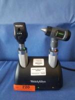 WELCH ALLYN OSTOSCOPE, OPHTHALMOSCOPE WITH CHARGER