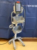 MINDRAY ACCUTORR 7 VITAL SIGNS MONITOR ON ROLLING STAND