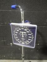 SPHYGMOMANOMETER ON ROLLING STAND