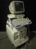 GE VIVID 7 DIMENSION ULTRASOUND MACHINE W/(7S, M3S, 10S) PROBES