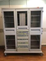 METRO STRASYS 3 CABINET SUPPLY CART