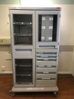 METRO STRASYS 2 CABINET SUPPLY CART