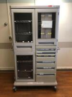 METRO STRASYS 2 CABINET SUPPLY CART