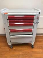 METRO FLEX MEDICAL SUPPLY CART