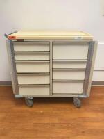 THYMER MEDICAL SUPPLY CART