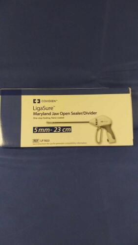 COVIDIEN LIGASURE 5MM - 23CM MARYLAND JAW OPEN SEALER/DIVIDER ONE-STEP SEAING, NANO-COATED