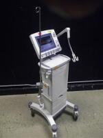 MAQUET SERVO I VENTILATOR ON ROLLING STAND