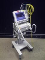 MAQUET SERVO S VENTILATOR ON ROLLING STAND