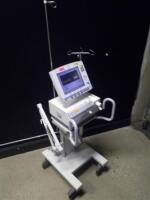 MAQUET SERVO S VENTILATOR ON ROLLING STAND