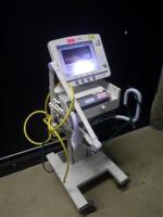 MAQUET SERVO S VENTILATOR ON ROLLING STAND