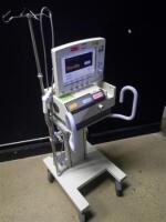 MAQUET SERVO S VENTILATOR ON ROLLING STAND