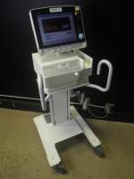 MAQUET SERVO-S VENTILATOR ON ROLLING STAND (MISSING PARTS)