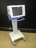 DRAGER EVITA XL VENTILATOR WITH NEOFLOW ON ROLLING STAND