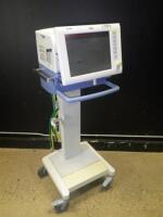 DRAGER EVITA XL VENTILATOR WITH NEOFLOW ON ROLLING STAND