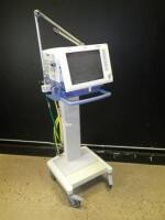 DRAGER EVITA XL VENTILATOR WITH NEOFLOW ON ROLLING STAND