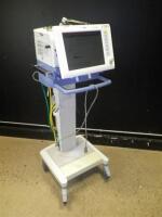 DRAGER EVITA XL VENTILATOR WITH NEOFLOW ON ROLLING STAND