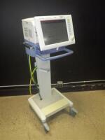 DRAGER EVITA XL VENTILATOR WITH NEOFLOW ON ROLLING STAND